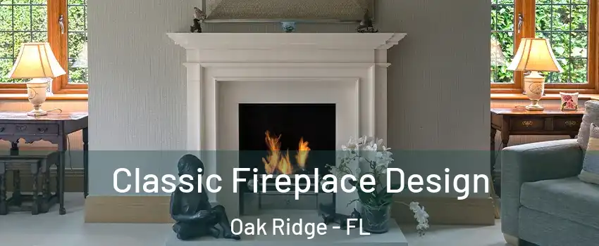  Classic Fireplace Design Oak Ridge - FL