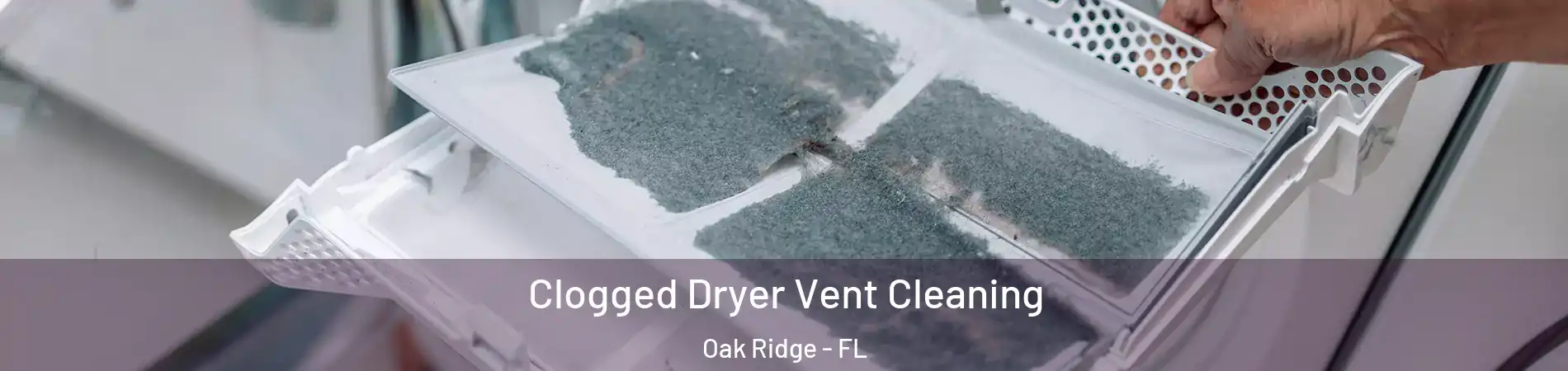  Clogged Dryer Vent Cleaning Oak Ridge - FL