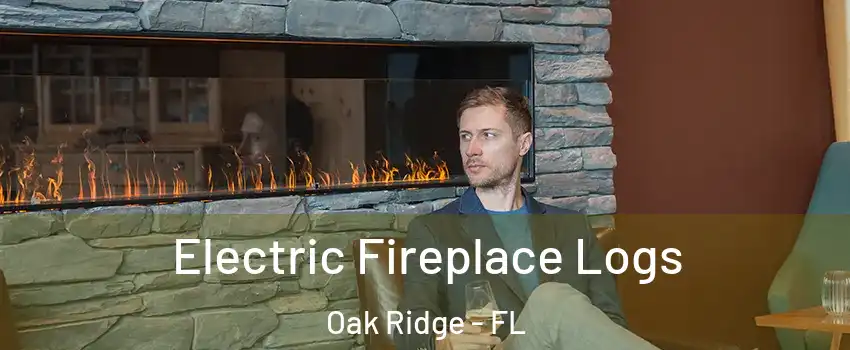  Electric Fireplace Logs Oak Ridge - FL