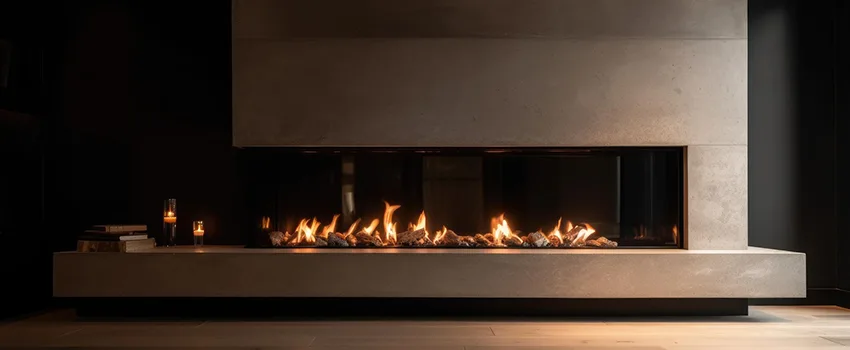 Gas Fireplace Ember Bed Design Services in Oak Ridge, Florida