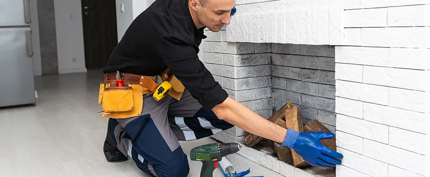Fireplace Damaged Damper Frame Repair Services in Oak Ridge, Florida