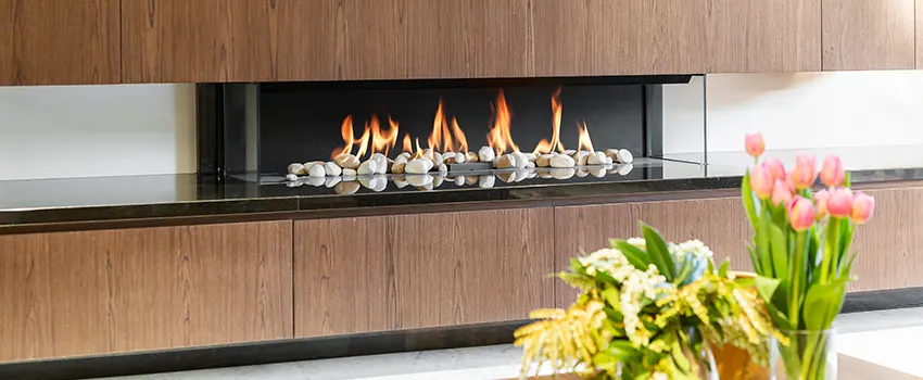 Double-height Fireplace Design Refurbishment in Oak Ridge, Florida